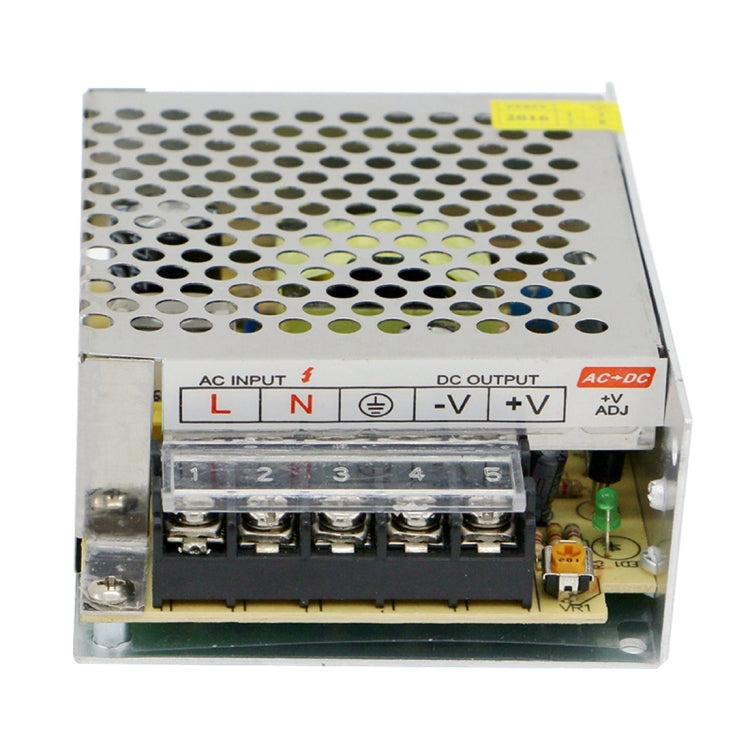 SOMPOM S-40-12 40W 12V 3.2A Iron Shell Driver LED Light Strip Lighting Monitor Power Supply, 40W 3.2A