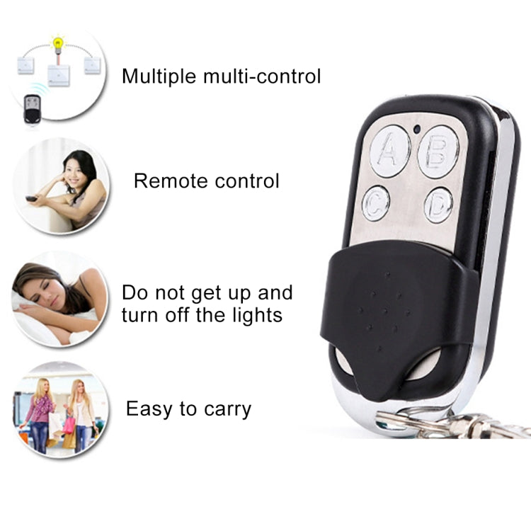 Sonoff Smart 433MHz Wireless 4 Buttons Metal Remote Controller, Remote Control Distance: 20-30m, 433MHz Remote Controller