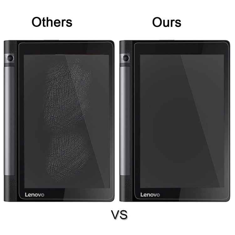 75 PCS for Lenovo YOGA Tab 3 10 inch / YT3-X50F 0 0.3mm 9H Hardness Tempered Glass Screen Film