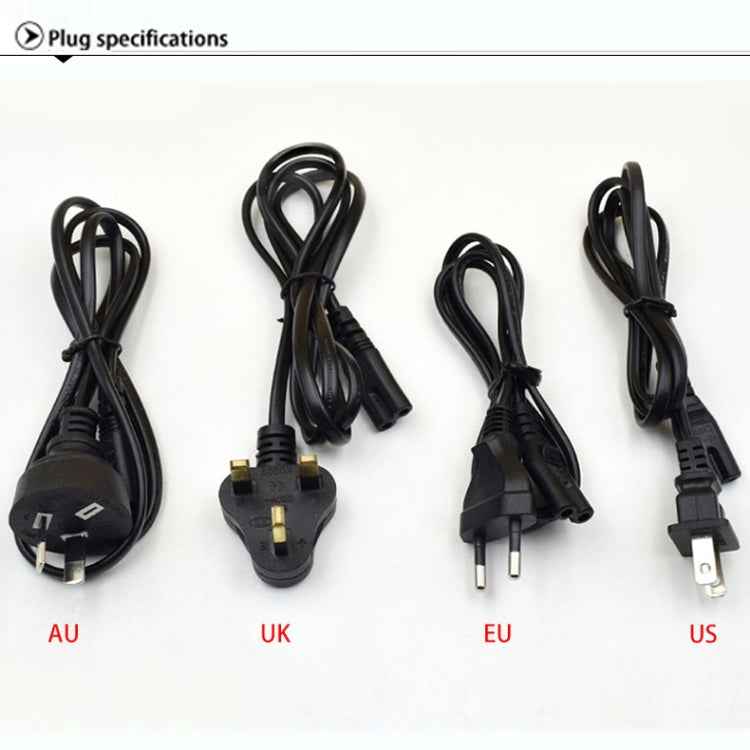 AC 100-240V 4 Slot Battery Charger for AA & AAA & 9V Ni-MH Battery, EU Plug