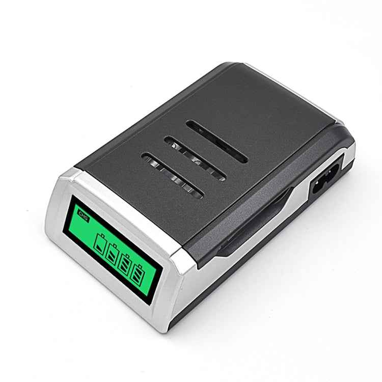 AC 100-240V 4 Slot Battery Charger for AA & AAA Battery, with LCD Display, AU Plug