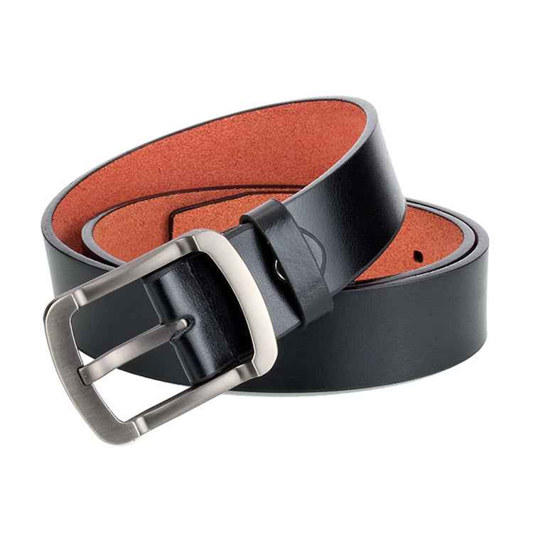 Dandali L8035 Men Casual Antique Pin Buckle Leather Belt Waistband, Size: 110-125cm