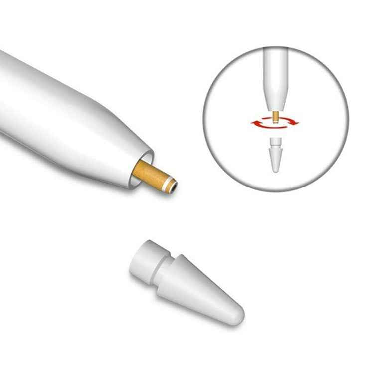 Replacement Pencil Tips for Apple Pencil 1 / 2(Red)