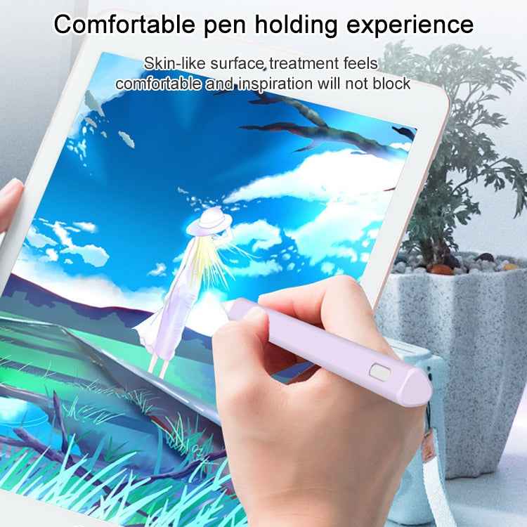 LOVE MEI For Apple Pencil 1 Triangle Shape Stylus Pen Silicone Protective Case Cover