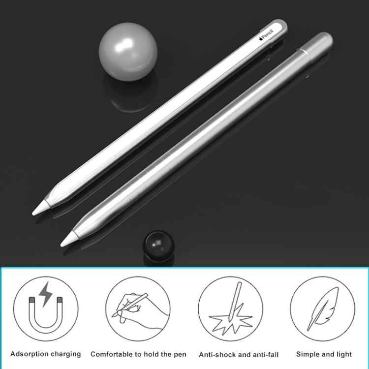 Metal Matte Non-slip Stylus Pen Protective Case for Apple Pencil 1