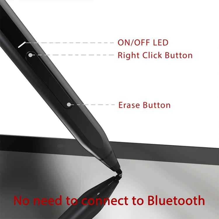 JD03 Magnetic Touch Stylus Pen with Tilt Function for MicroSoft Surface Series