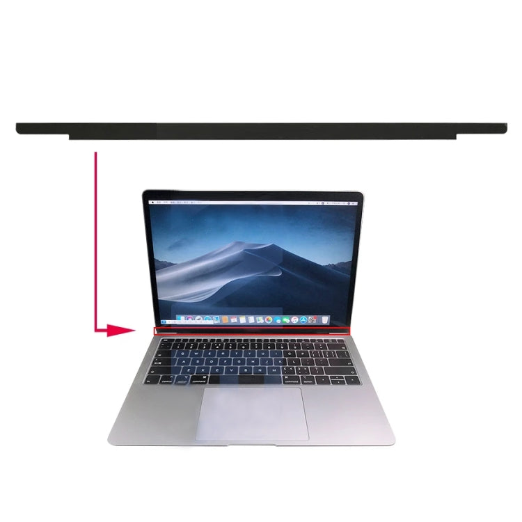 Glass Material LCD Screen Display Front Bezel Logo Cover for Macbook Pro 16 inch A2141 2019, A2141 (Grey), A2141 (Silver)