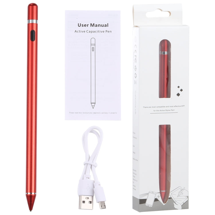 Universal Active Capacitive Stylus Pen(White), Universal Red, Universal White, Universal Black