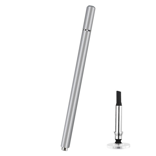 Lápiz capacitivo universal con punta de disco nano, tapa magnética y punta de repuesto