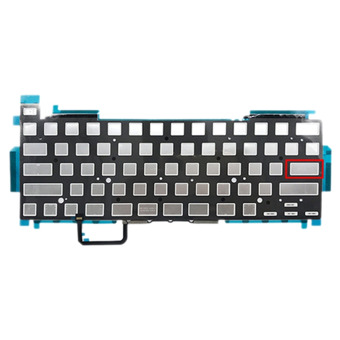 UK EU Version Keyboard Backlight for Macbook Pro 13 inch A2251 2020, A2251 (UK)