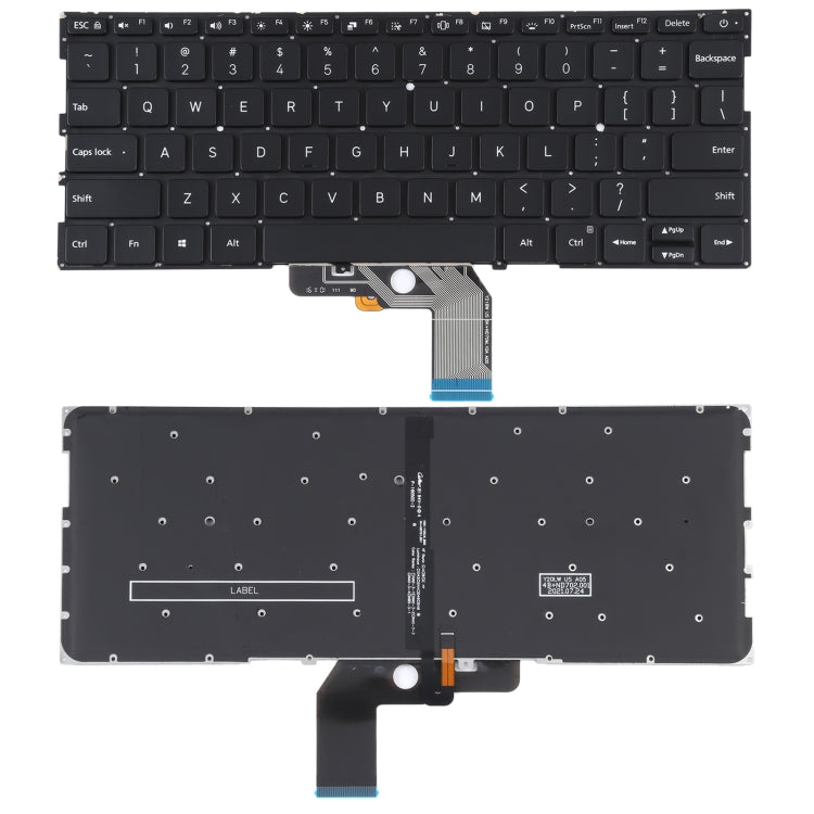 Clavier rétroéclairé pour Xiaomi Mi Air 13.3 version américaine