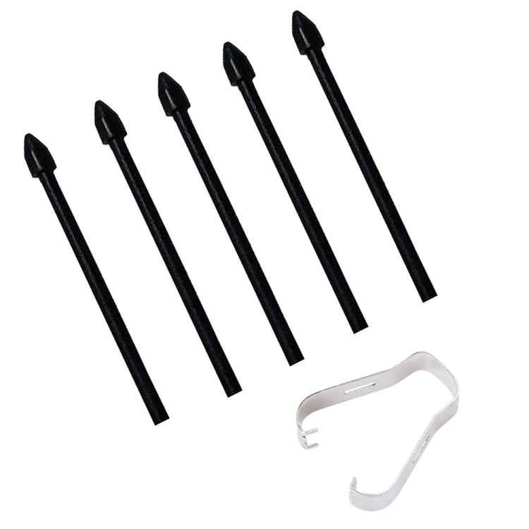6 in 1 Universal Stylus Pen Replacement Pencil Tips For Samsung Galaxy Tab S8 / S7 / S6 / Galaxy Note20 / Note10 / S23 Ultra / S22 Ultra