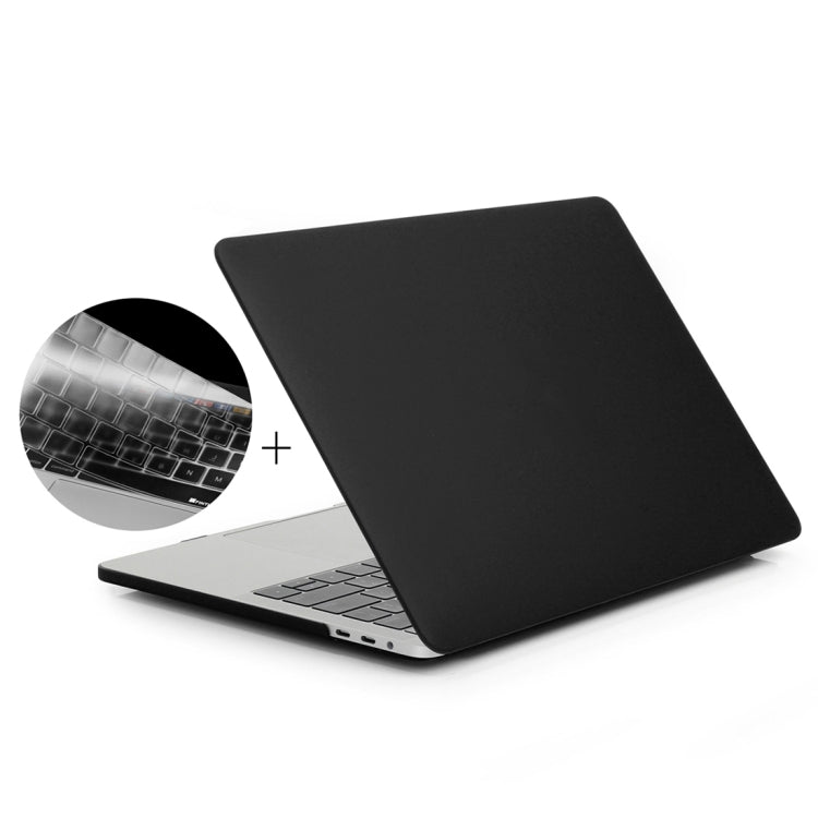 ENKAY Hat-Prince 2 in 1 Frosted Hard Shell Plastic Protective Case + US Version Ultra-thin TPU Keyboard Protector Cover for 2016 New MacBook Pro 15.4 inch with Touchbar (A1707)