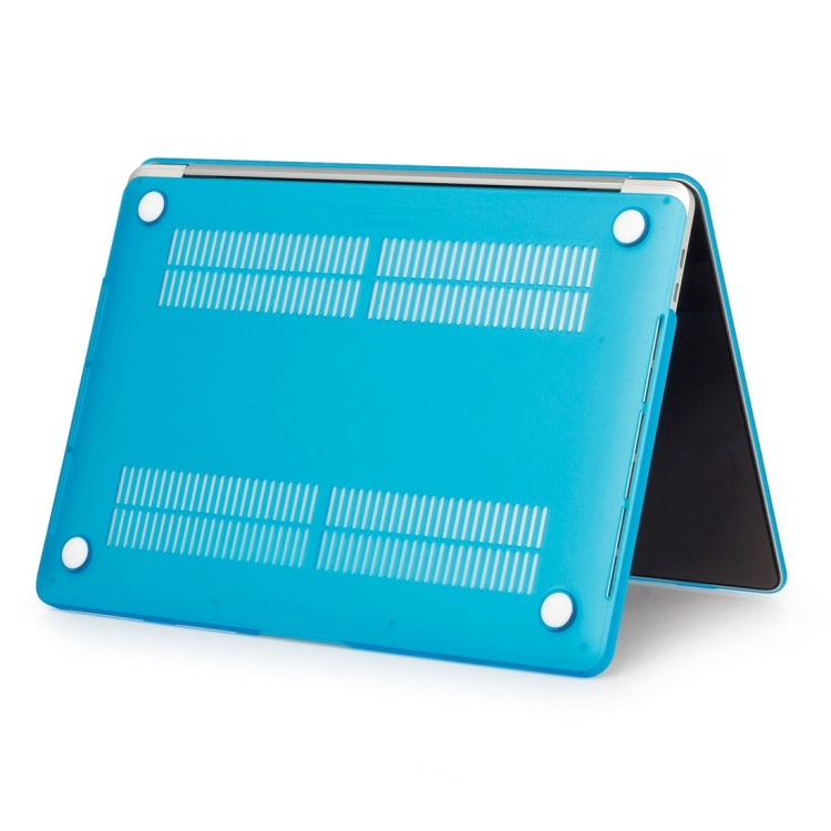 ENKAY Hat-Prince 2 in 1 Frosted Hard Shell Plastic Protective Case + Europe Version Ultra-thin TPU Keyboard Protector Cover for 2016 MacBook Pro 15.4 Inch with Touch Bar (A1707)