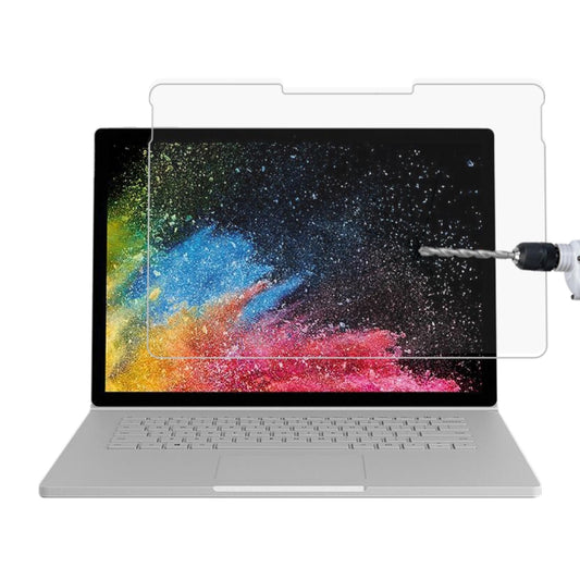 0.4mm 9H Surface Hardness Full Screen Tempered Glass Film for Microsoft Surface Book 2 13.5 inch, For Surface Book 2 13.5 inch