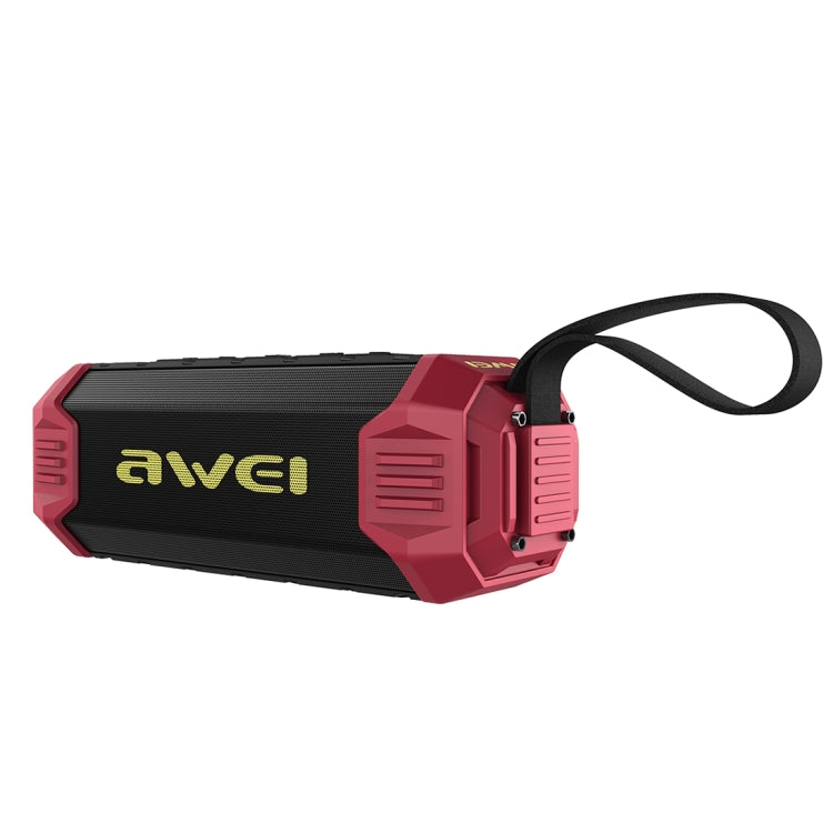 awei Y280 IPX4 Bluetooth Speaker Power Bank with Enhanced Bass, Built-in Mic, Support FM / USB / TF Card / AUX, Y280