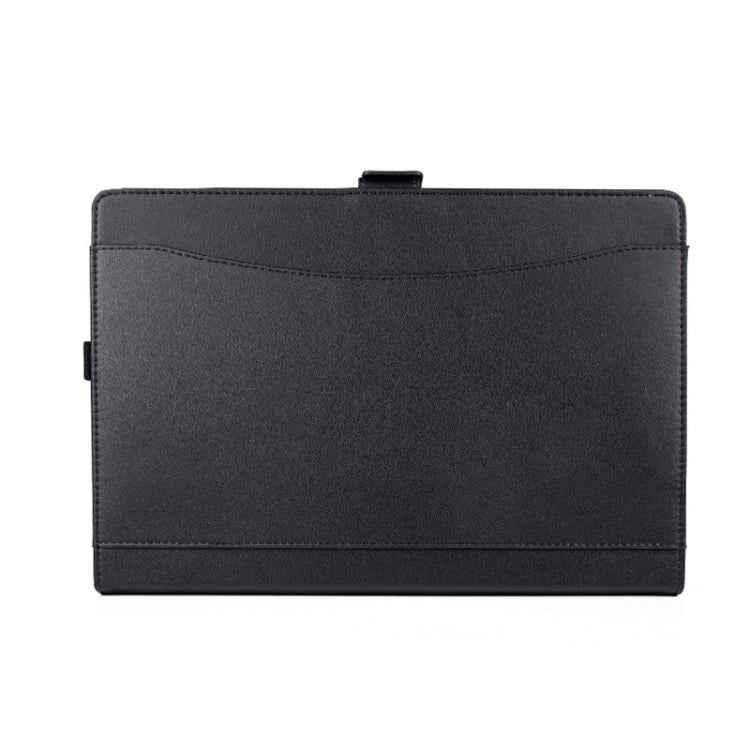 For Microsoft Surface Pro 7 / 7+ Microfiber Lambskin Texture Magnetic Horizontal Flip Leather Case with Pen Slot & Holder