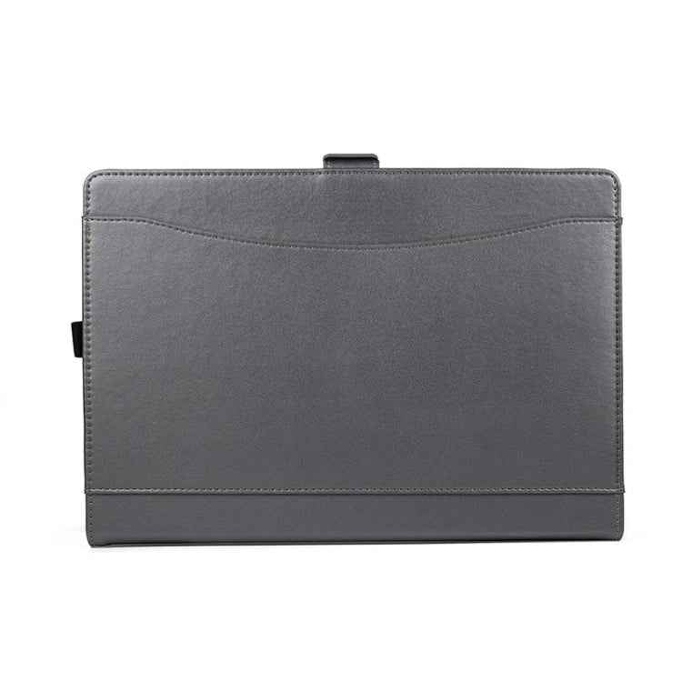 For Microsoft Surface Pro 7 / 7+ Microfiber Lambskin Texture Magnetic Horizontal Flip Leather Case with Pen Slot & Holder
