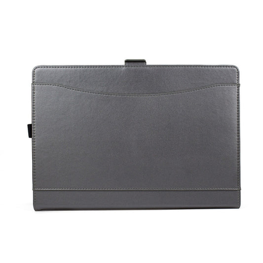 For Microsoft Surface Pro 7 / 7+ Microfiber Lambskin Texture Magnetic Horizontal Flip Leather Case with Pen Slot & Holder