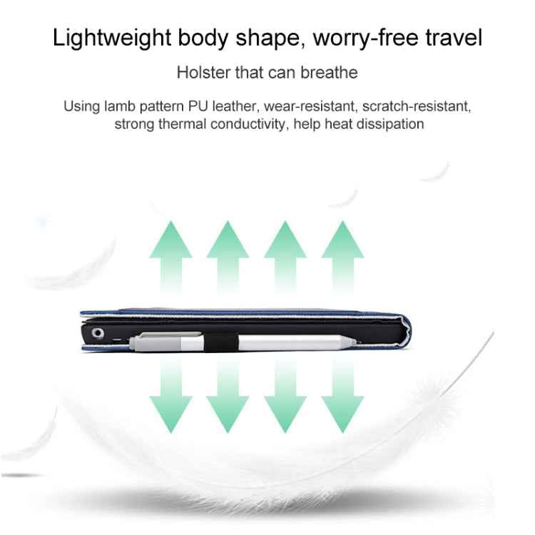 For Microsoft Surface Pro 7 / 7+ Microfiber Lambskin Texture Magnetic Horizontal Flip Leather Case with Pen Slot & Holder