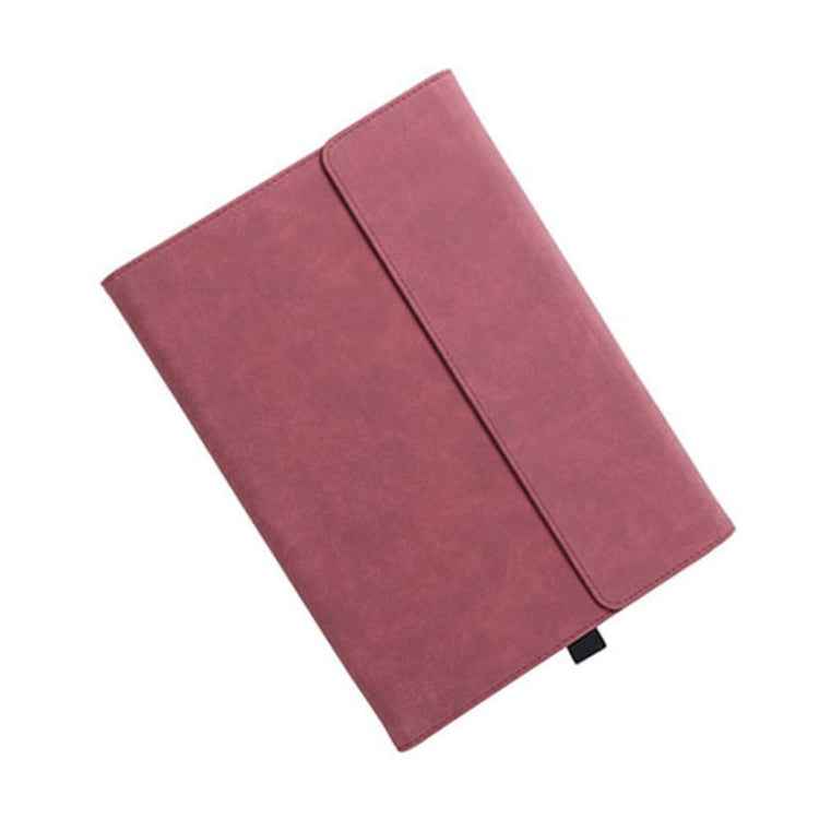 For Microsoft Surface Pro 7 / 7+ South African Sheepskin Magnetic Horizontal Flip Leather Case with Pen Slot & Holder