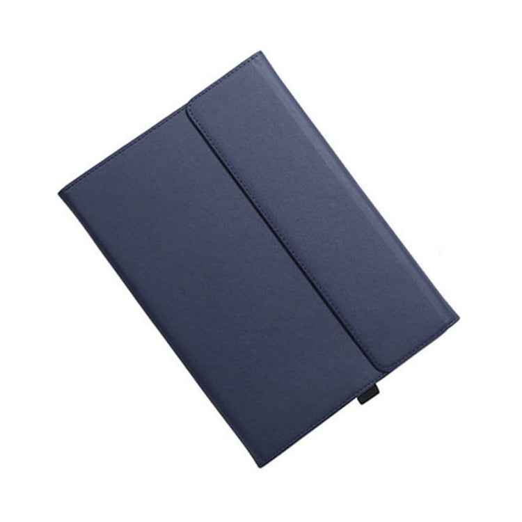 For Microsoft Surface Pro 7 / 7+ Microfiber Lambskin Texture Magnetic Horizontal Flip Leather Case with Pen Slot & Holder
