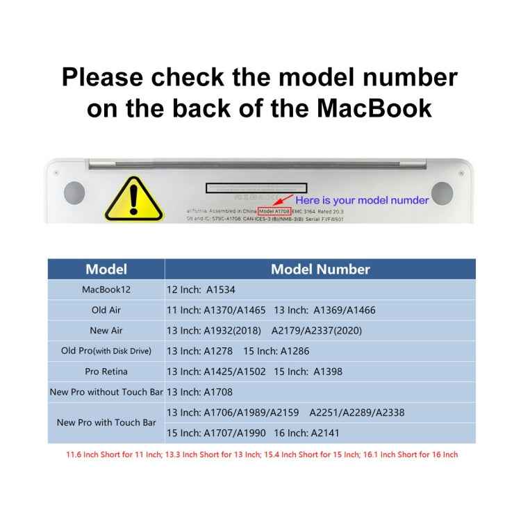 ENKAY for Apple MacBook Pro 13.3 inch (A1706/A1708/A1989/A2159) HD PET Screen Protector