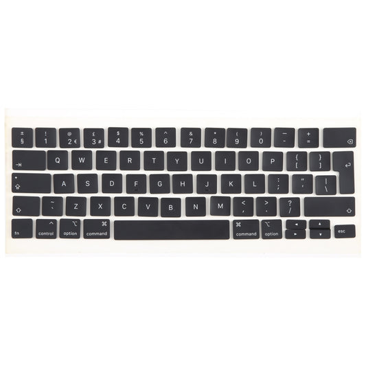 UK Version Keycaps for MacBook Pro 13 inch / 16 inch M1 A2251 A2289 A2141 2019 2020, A2251