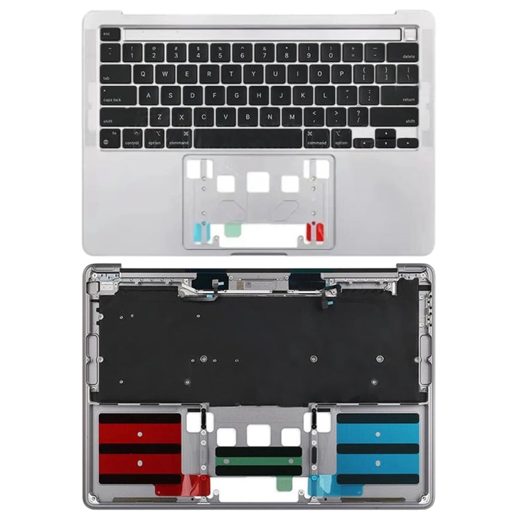For Macbook Pro 13 inch 2021 A2338 C-side Cover + US Edition Key Board, A2338 2021(US Edition)