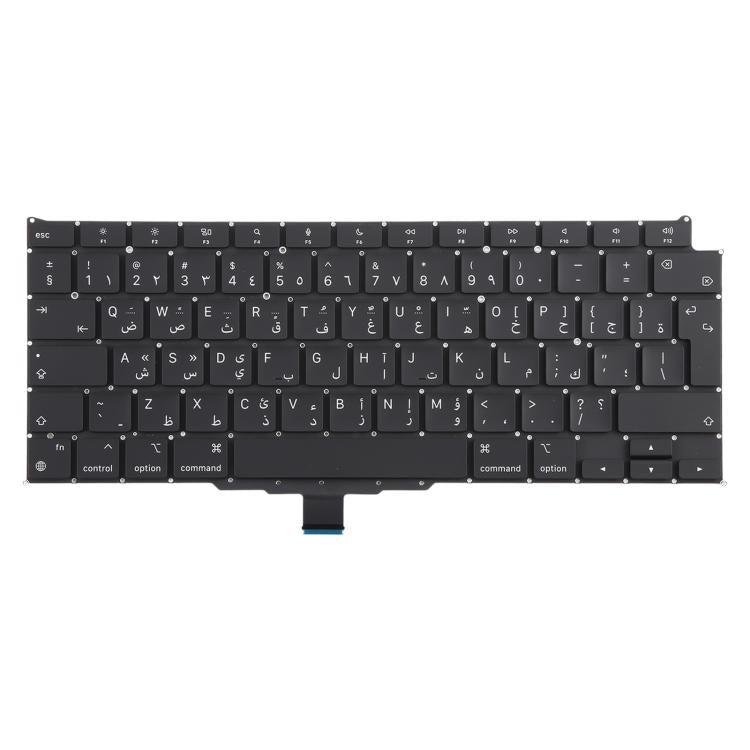 For MacBook Air 13.3 inch M1 A2337 2020 Big Carriage Return Arabic Version Keyboard, A2337 (Arabic Big Enter Version)