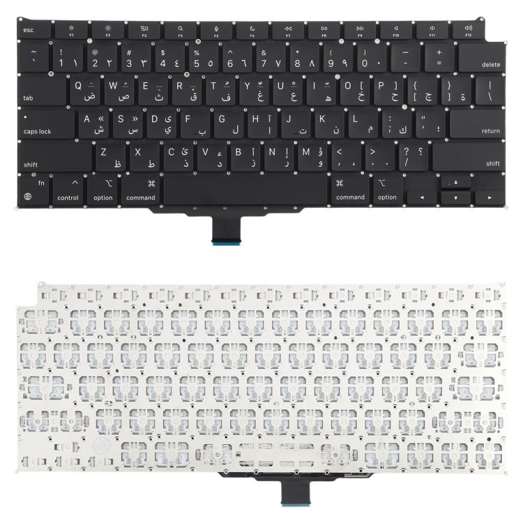 For MacBook Air 13.3 inch M1 A2337 2020 Small Carriage Return Arabic Version Keyboard, A2337 (Arabic Small Enter Version)