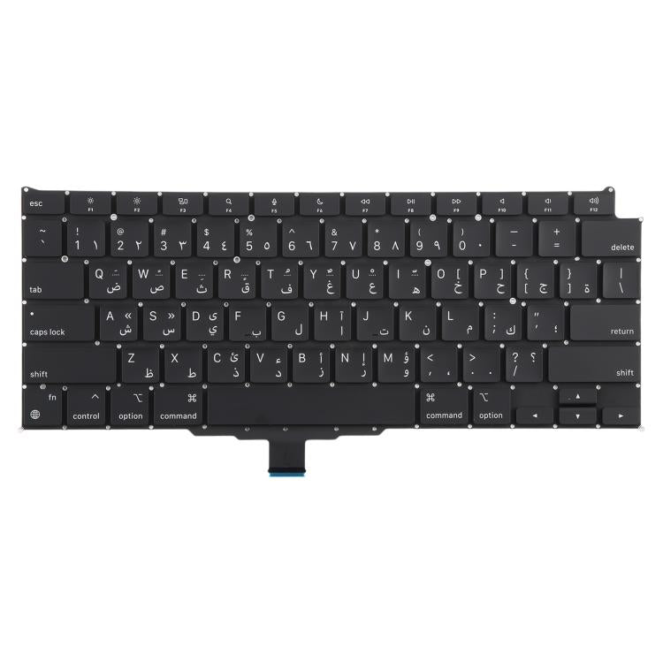 For MacBook Air 13.3 inch M1 A2337 2020 Small Carriage Return Arabic Version Keyboard, A2337 (Arabic Small Enter Version)