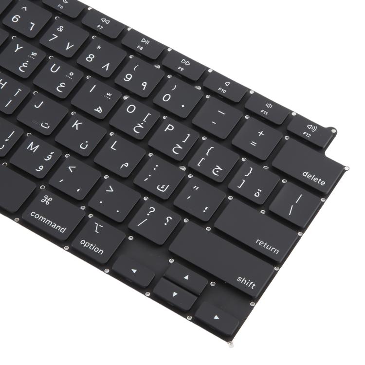 For MacBook Air 13.3 inch M1 A2337 2020 Small Carriage Return Arabic Version Keyboard, A2337 (Arabic Small Enter Version)