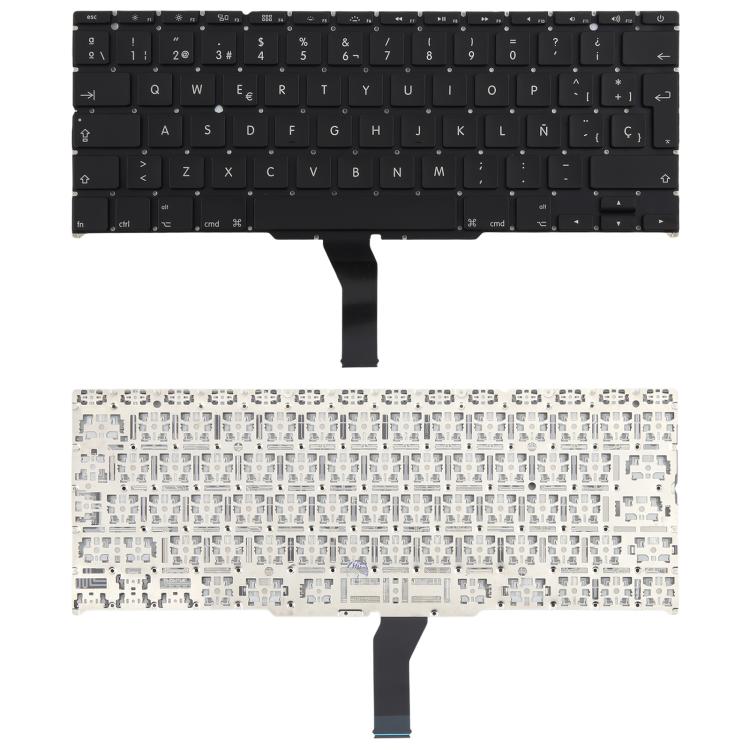 For MacBook Air 11 A1370 A1465 2011-2015 Big Carriage Return SP Version Keyboard, A1370 A1465 (SP Big Enter Version)