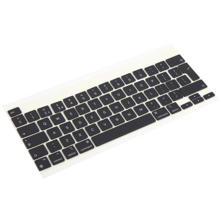 For Macbook Pro Retina 12 inch A2338 2020 Big Enter Version UK English Keycaps, For Macbook Pro Retina 13 inch A2338 2020(English)