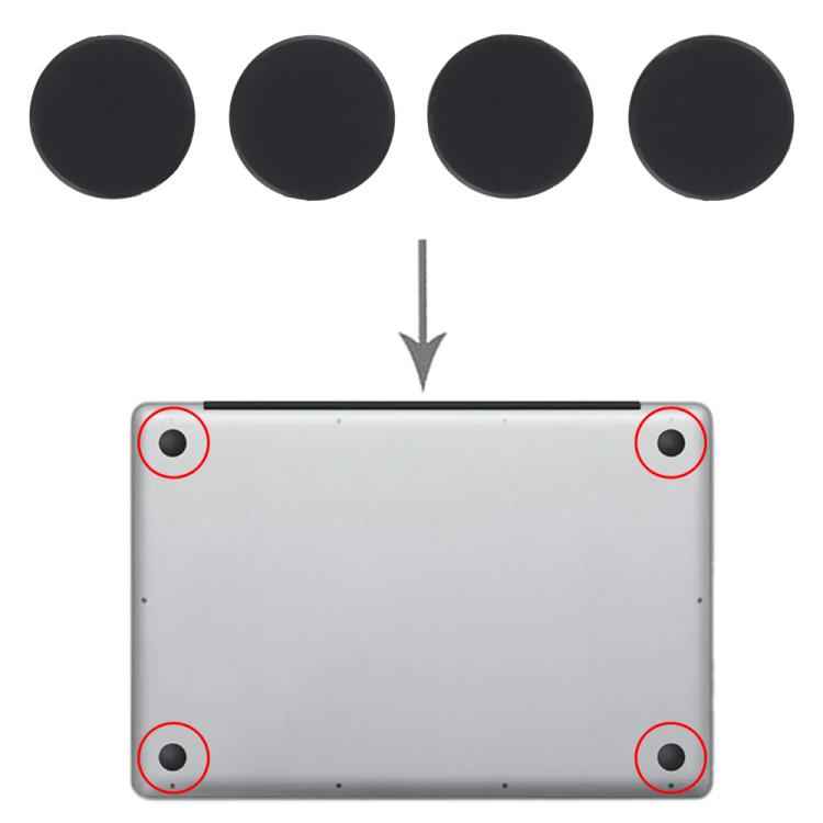 For MacBook Air M4 13 inch A3240 4 in 1 Bottom Case Rubber Mats