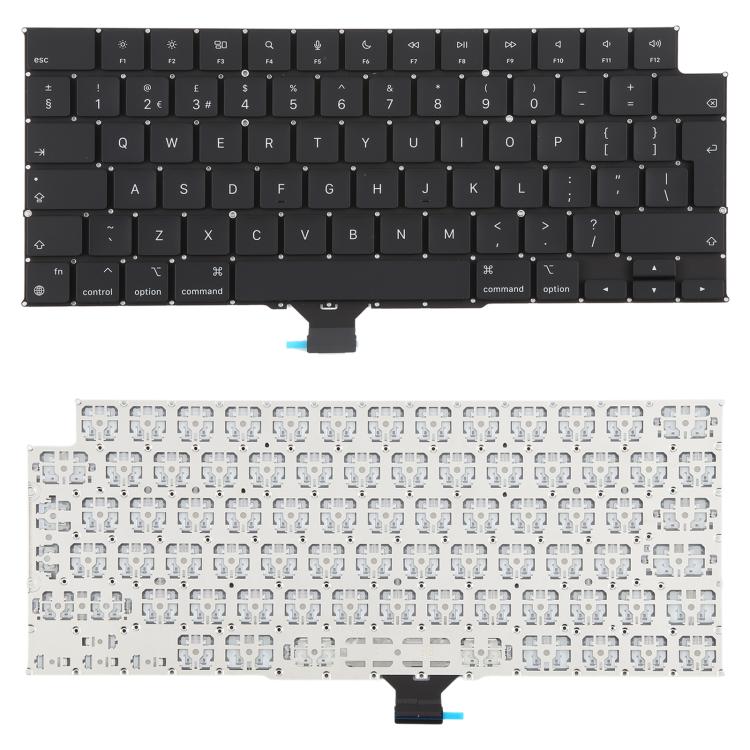 For Macbook Pro 14 / 16 A2485 A2442 A2779 A2780 A2918 A2991 A2992 US Version Keyboard, A2485 A2442 A2779 A2780 A2918 A2991 A2992 UK Version