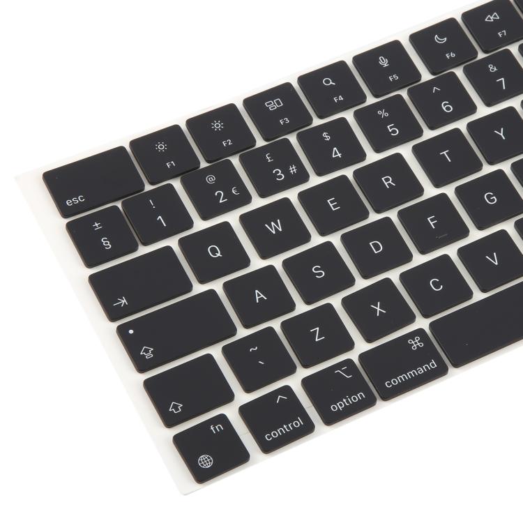 For Macbook Air M3 13 / 15 A3113 A3114 UK English Version Keycaps, A3113 A3114 UK Version