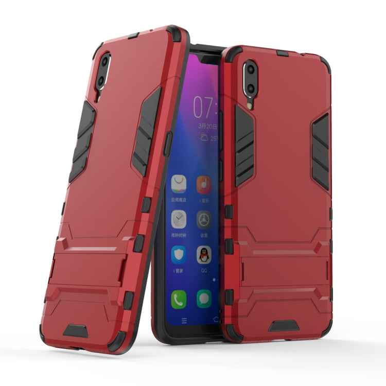 Shockproof PC + TPU  Case for Vivo X23, with Holder
