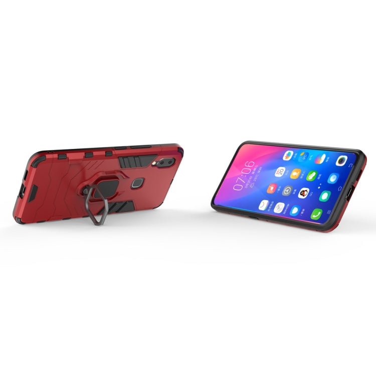 PC + TPU Shockproof Protective Case for Vivo NEX A, with Magnetic Ring Holder, For Vivo NEX A
