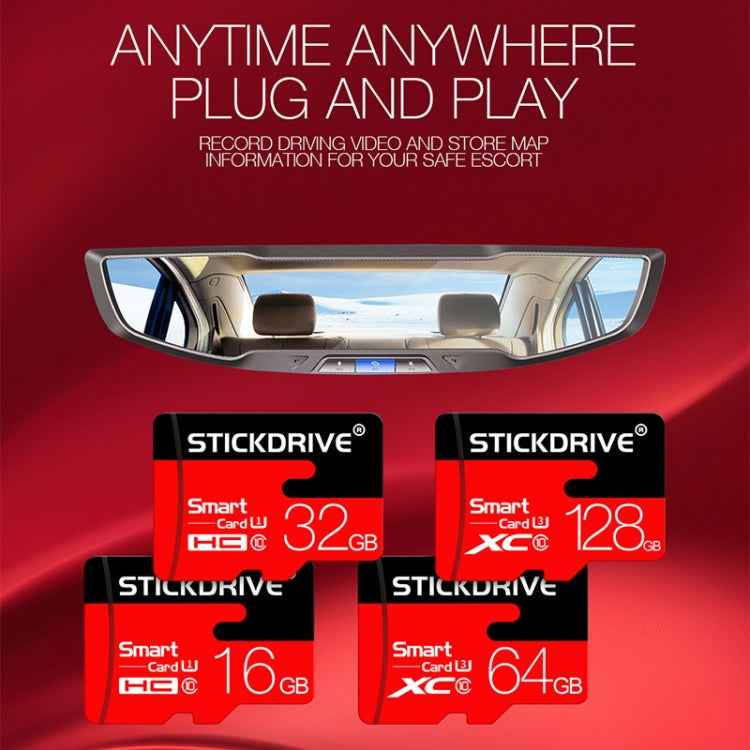 Stickdrive 32GB High Speed Class 10 Micro SD(TF) Memory Card