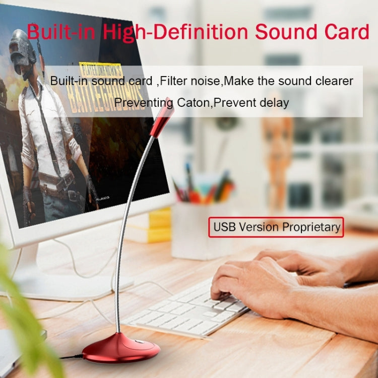 Compatible with PC / Mac for Live Broadcast, Show, KTV, etc., BK USB Port/White, BK USB Port/Black, BK USB Port/Red