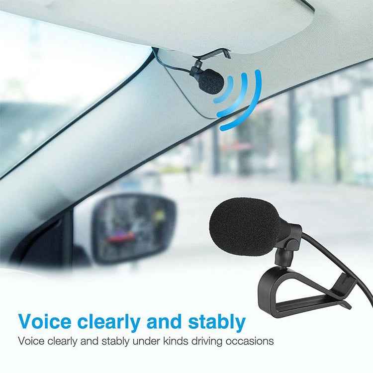 ZJ015MR RCA Lotus Plug Car Navigation DVD External Paste Microphone, Length: 3m