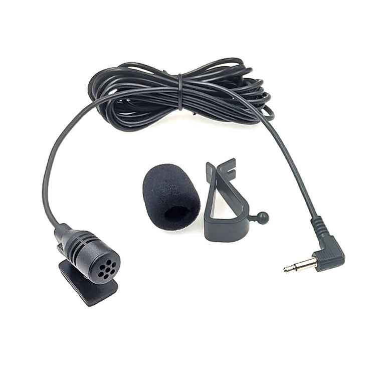 ZJ015MR Mono 2.5mm Angle Head Plug Car Navigation DVD External Paste Microphone, Length: 3m