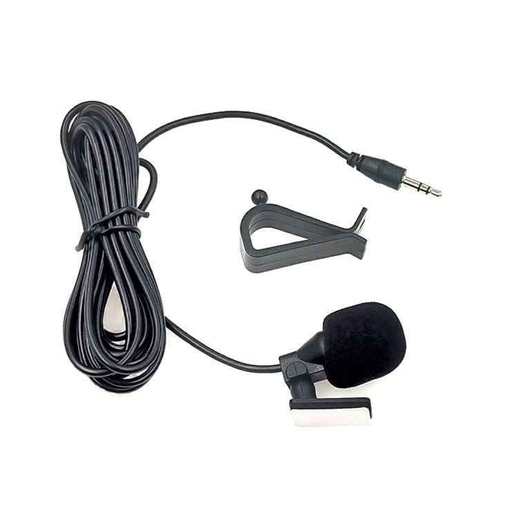 ZJ015MR Stereo 2.5mm Straight Plug Car Navigation DVD External Paste Microphone, Length: 3m