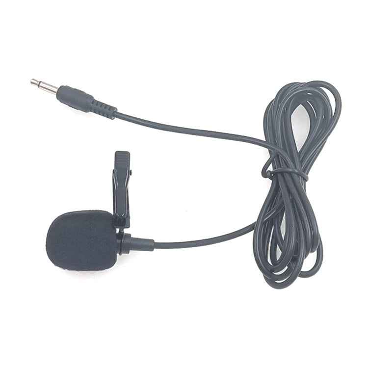 ZJ031MR Mono 2.5mm Straight Plug Tour Guide Megaphone Lavalier Wired Microphone, Length: 1.5m