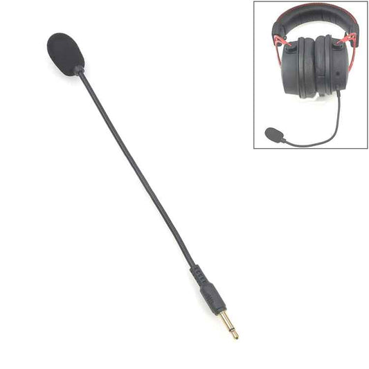 ZJ033MR-03 19cm Mono 3.5mm Straight Plug Gaming Headset Sound Card Live Microphone