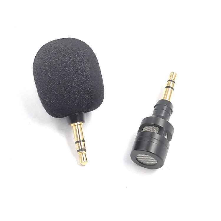 ZJ052MR-01 Stereo 3.5mm Mobile Phone Tablet Game Machine Mini Straight Microphone