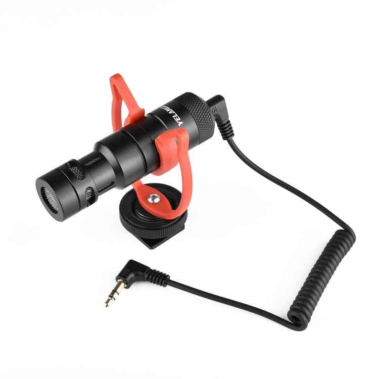 YELANGU MIC10 YLG9920A Professional Interview Condenser Video Shotgun Microphone with 3.5mm Audio Cable for DSLR & DV Camcorder