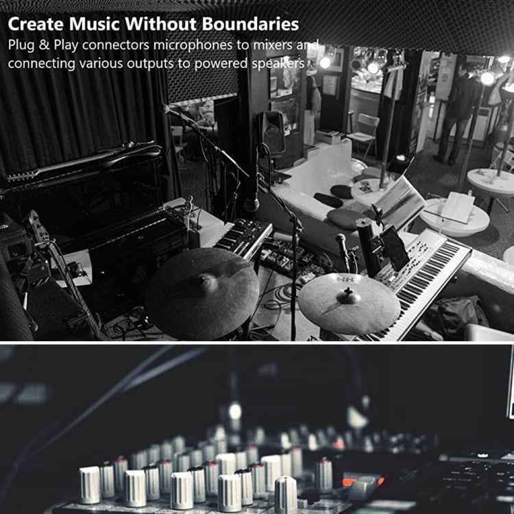 3m  3-Pin XLR Male to XLR Female Microphone Cable